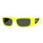 Versace Men's Designer Rectangle Yellow Fluo RX-Sunglasses VE4482544987/57 (front view) img