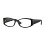 Versace Women's Designer Geometric Eyeglasses VE3343FGB1/54 Clear Demo Lenses (front view) img