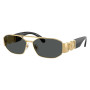 Versace Women's Designer Rectangle RX-Sunglasses VE2287100287 Metal Frame (front view) img