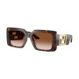 Versace Women's Designer Rectangle RX-Sunglasses VE4505U108/13 Acetate Frame (front view) img