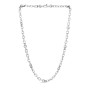 Sterling Silver Marco Cable Chain Necklace for Men and Women (front view) img