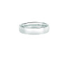 Women's White 14K Gold 5mm Wedding Band in White color  img