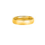Women's Yellow 14K Gold 5mm Wedding Band in Yellow color  img