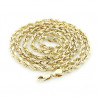 14K Yellow Gold Rope Chain 3mm 22-30in testimonial