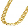 10K Yellow Gold Chain For Men Hollow Curb Chain testimonial