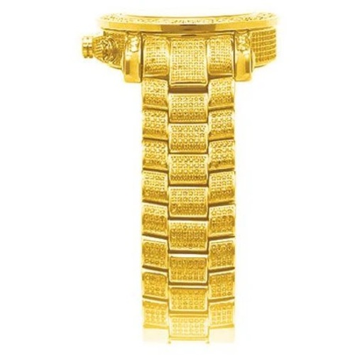 Iced Out Men's Diamond Watch Joe Rodeo Junior 50mm Diamond Bezel