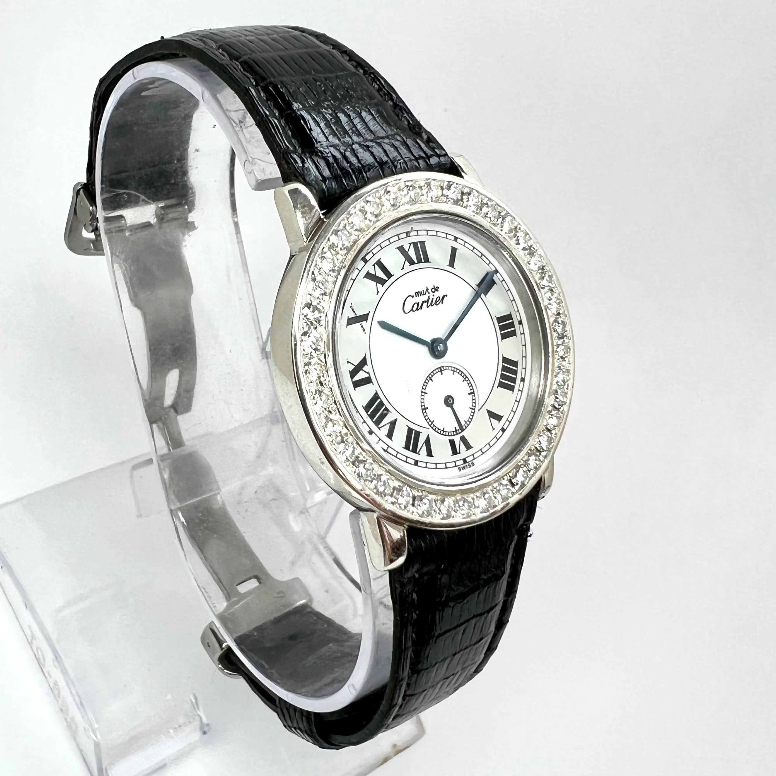 Cartier Must de Cartier Ronde Sterling Silver Diamond  display picture 1