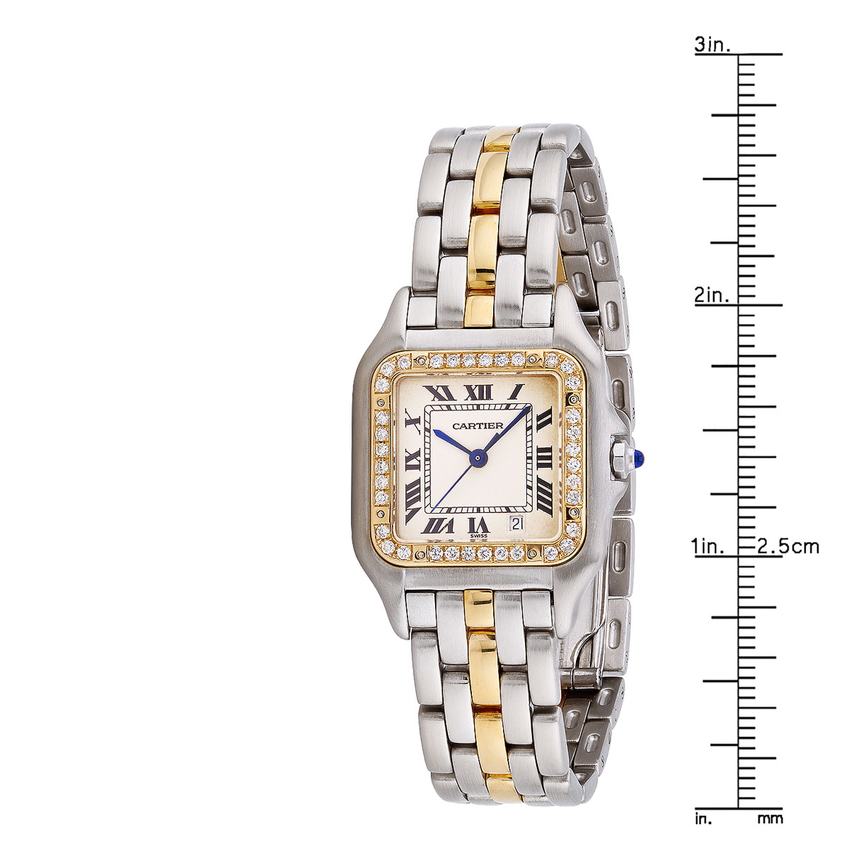 Cartier Panthere 18K Gold and Stainless Steel Women display picture 3