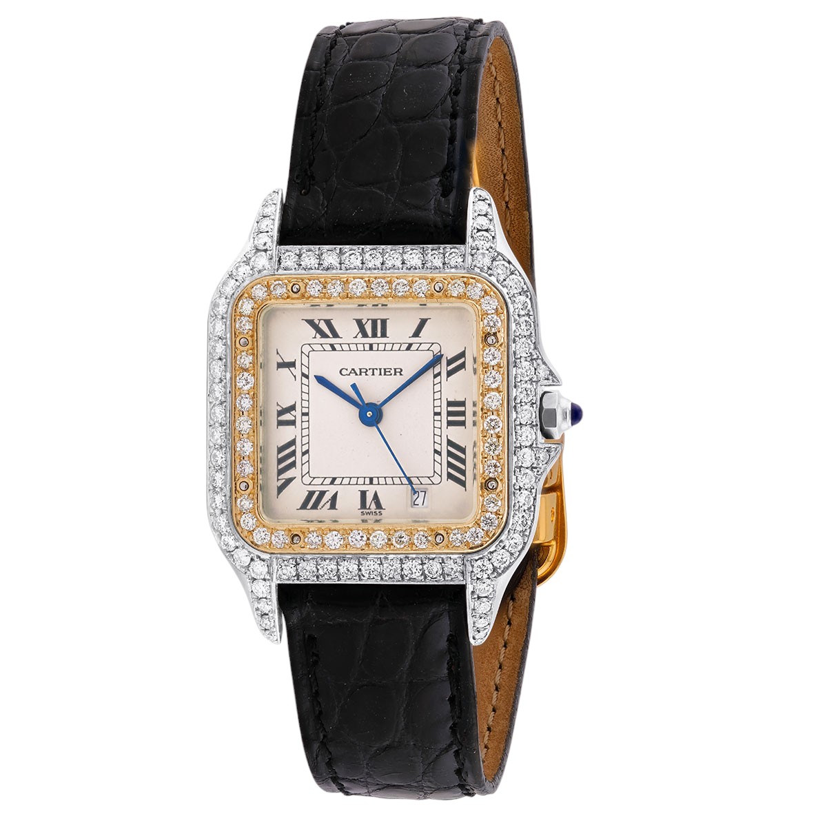 Cartier Panthere 18K Yellow Gold/Stainless Steel Women's