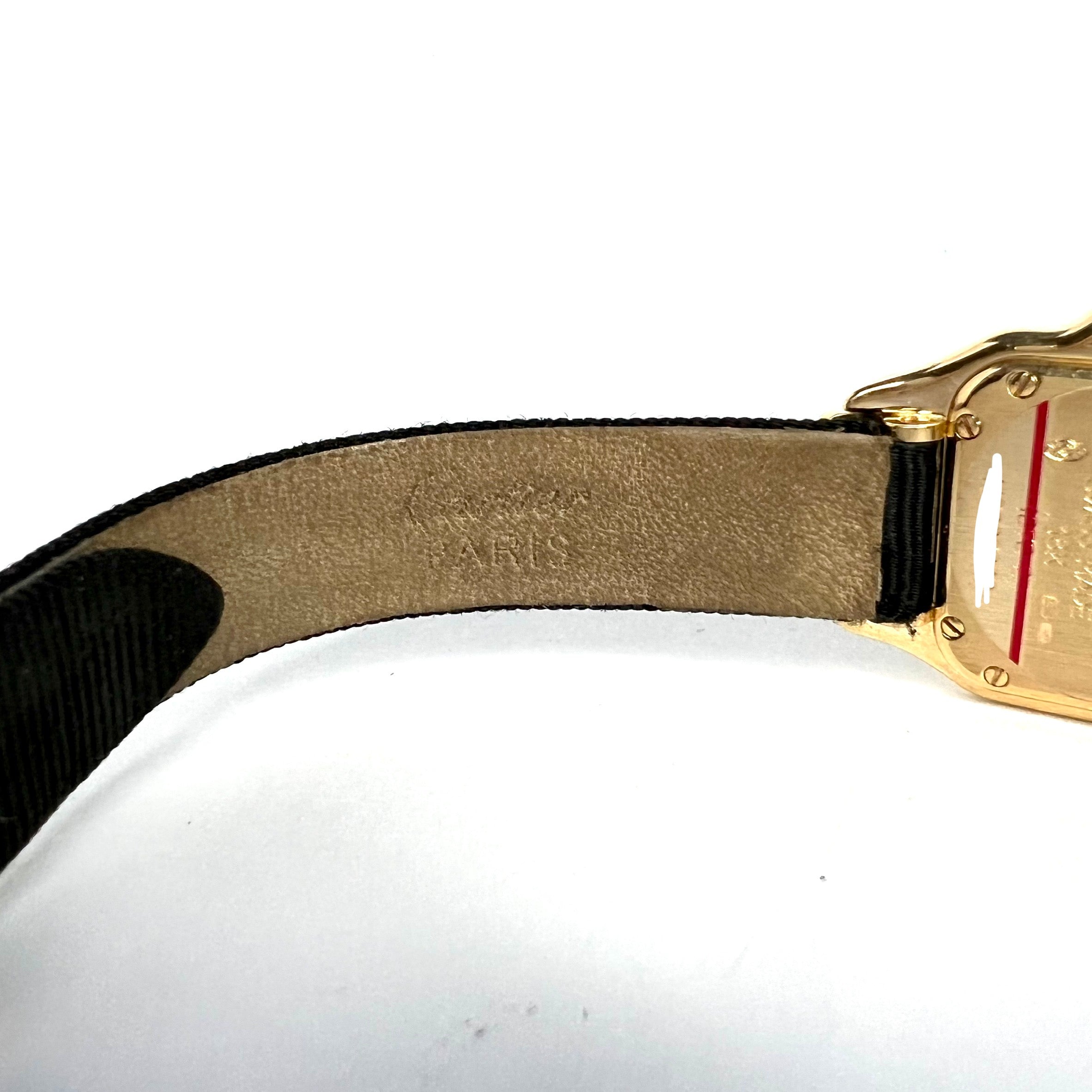 Cartier Panthere Art Deco 18K Gold Women's Diamond Watch