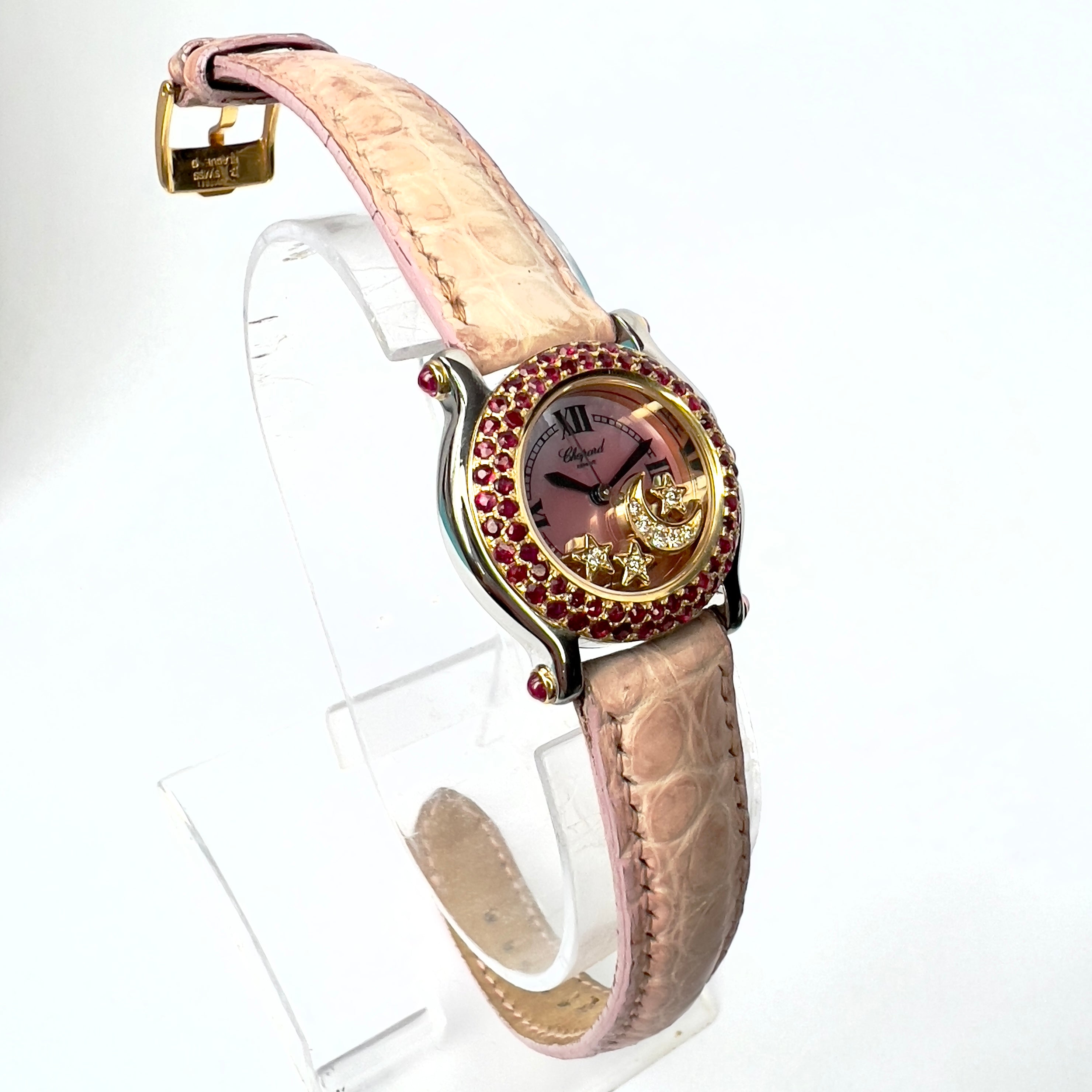 Chopard Happy Sport Watch 26mm Satin Band Custom Watch Straps For Chopard Men And Ladies Watches main image 4
