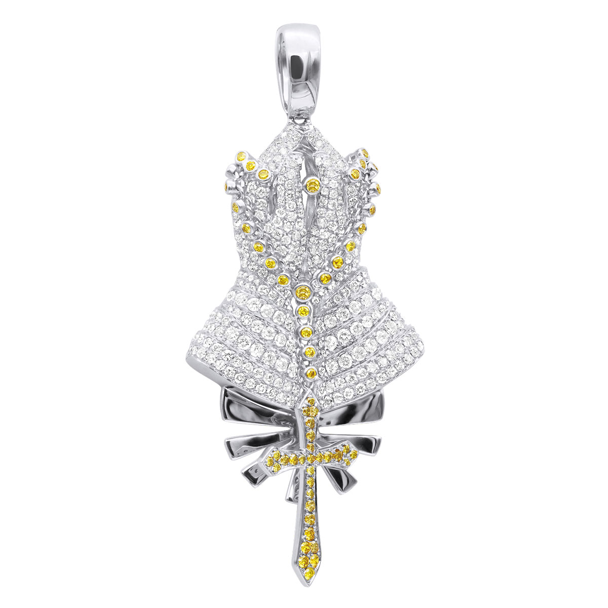 s*S様 希少 n.hollywood hand pendant custom-religious-jewelry-18k-