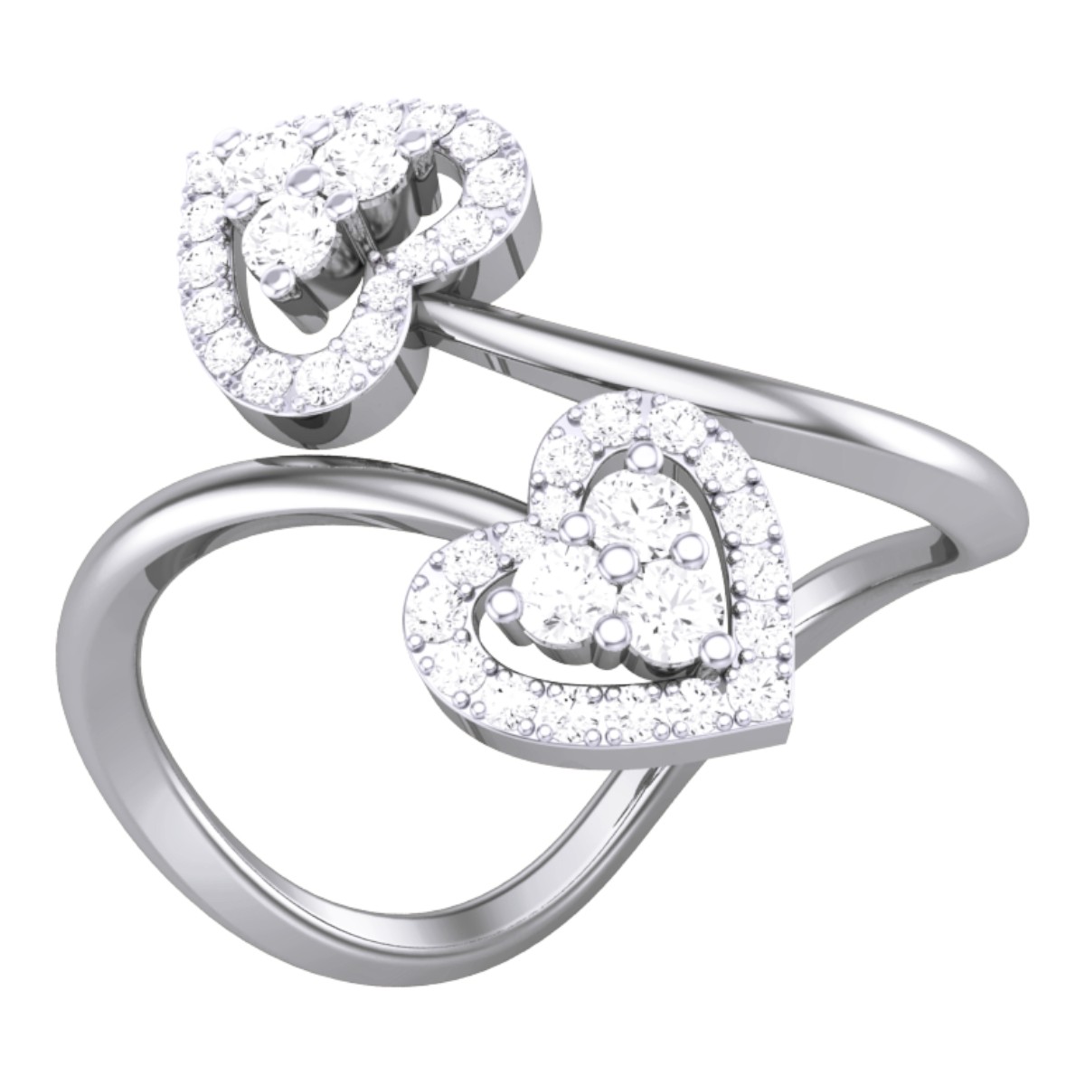 Be Mine Pavé Heart Ring 13号 Be Mine Pavé Heart Ring