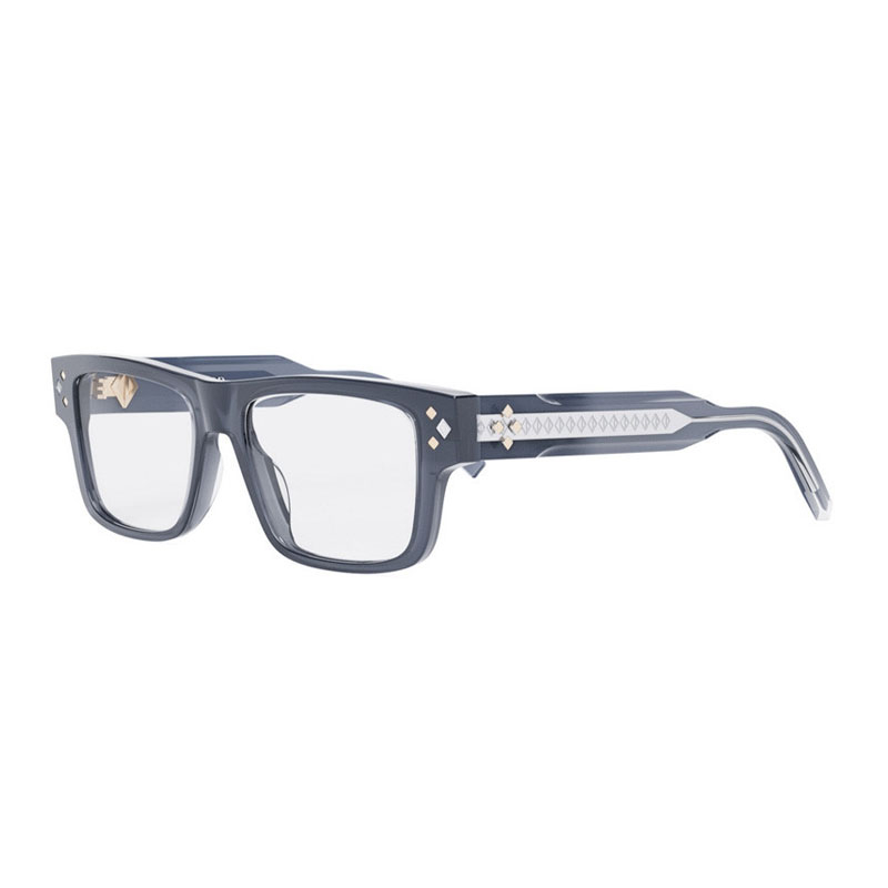 Item Code: M08969, UPC: 192337136023, Glasses Style: Square, Glasses Type: EYEGLASSES, Frame Color: Shiny Grey Blue, Frame Material: ACETATE, Lens Color: Clear Demo Lenses, Bridge Size: 17 mm, Sun Protection: 100% UV, Temple Length: 145 mm.