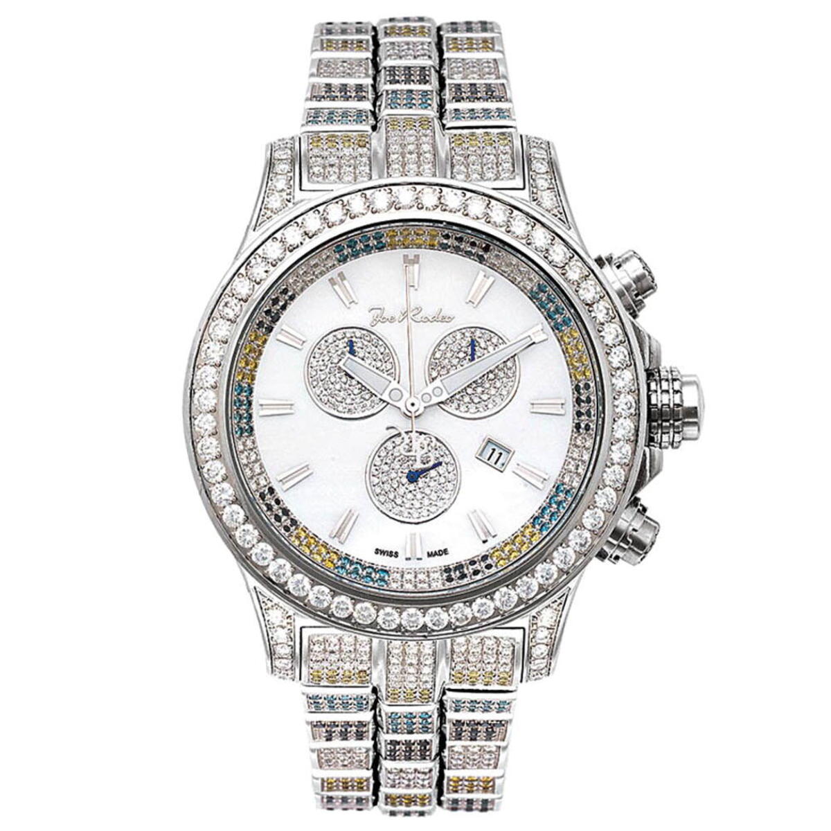 Fully Paved Mens Joe Rodeo Diamond Watch 26.70ct 964996