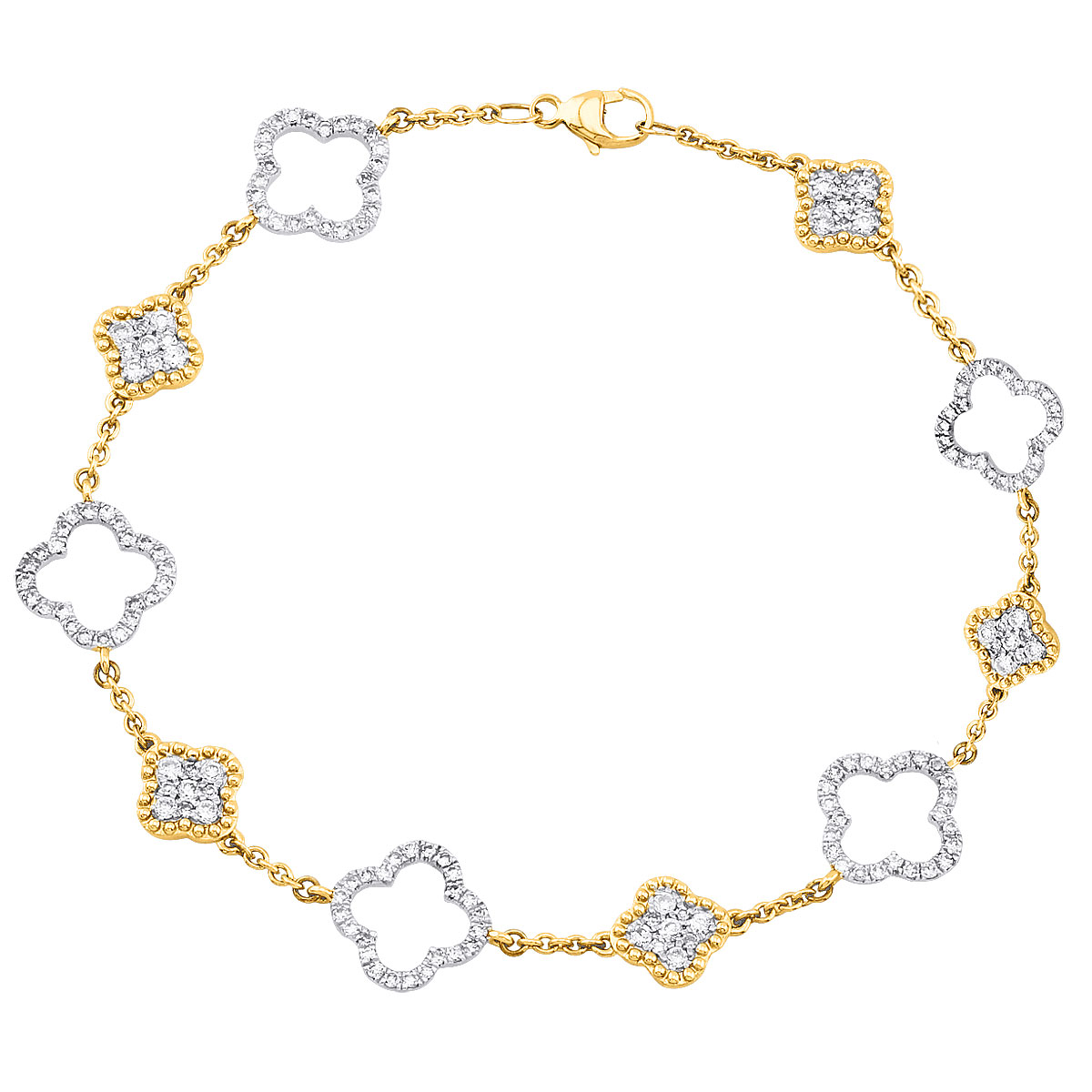 ★tow tow archive★ Clover Symbol Bracelet Clean White TBH12 TOWTOW ARCHIVE Clover Symbol Bracelet