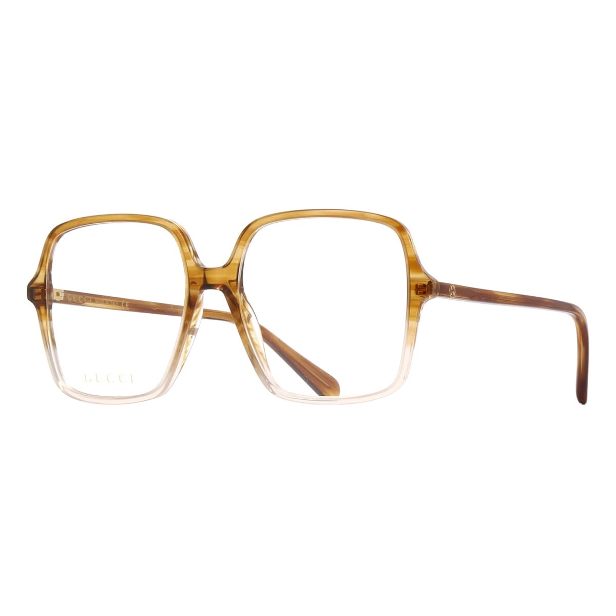 Item Code: M01835, UPC: 889652356839, Glasses Style: Square, Glasses Type: EYEGLASSES, Frame Color: Striped Brown, Frame Material: Acetate, Lens Color: Clear Demo Lens, Bridge Size: 16 mm, Sun Protection: 100% UV, Temple Length: 140 mm.