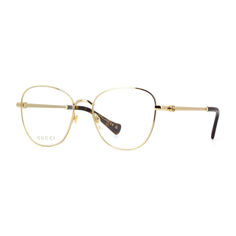 Item Code: M08397, UPC: 889652440705, Glasses Style: Square, Glasses Type: EYEGLASSES, Frame Color: Shiny Gold, Frame Material: Metal, Lens Color: Clear Demo Lens, Bridge Size: 18 mm, Sun Protection: 100% UV, Temple Length: 145 mm.