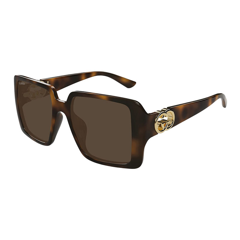 小物 GUCCI sunglasses GG Heart archive brown Gucci Women's Designer Square RX-Sunglasses GG1692SA002 Brown