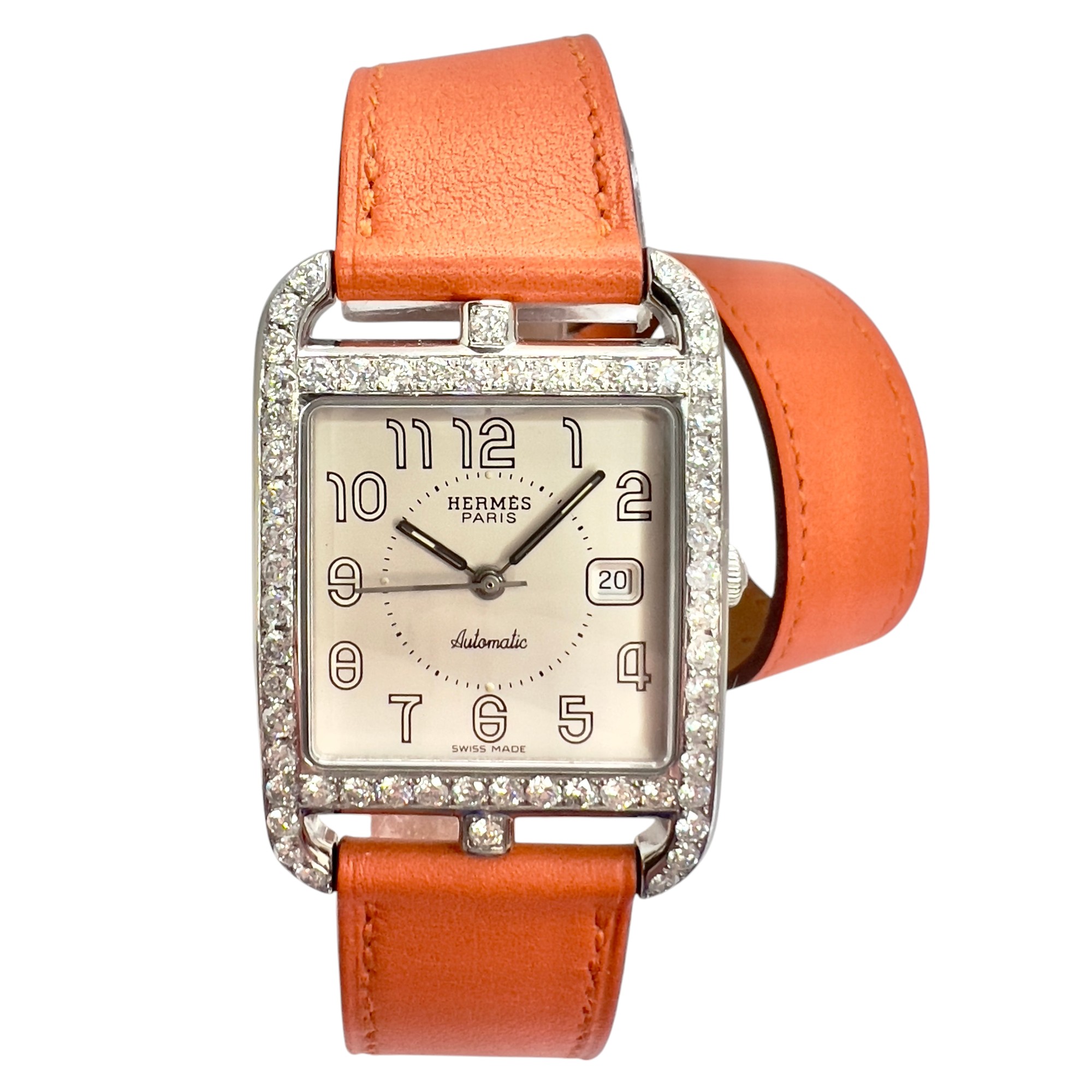 hermes watch diamond