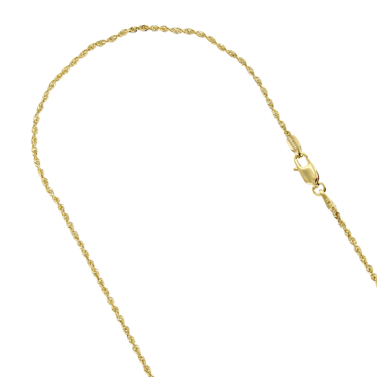 アクセサリー 10K Gold Rope Necklace 51cm 2mm 1714249761619.jpg?v=1714249881