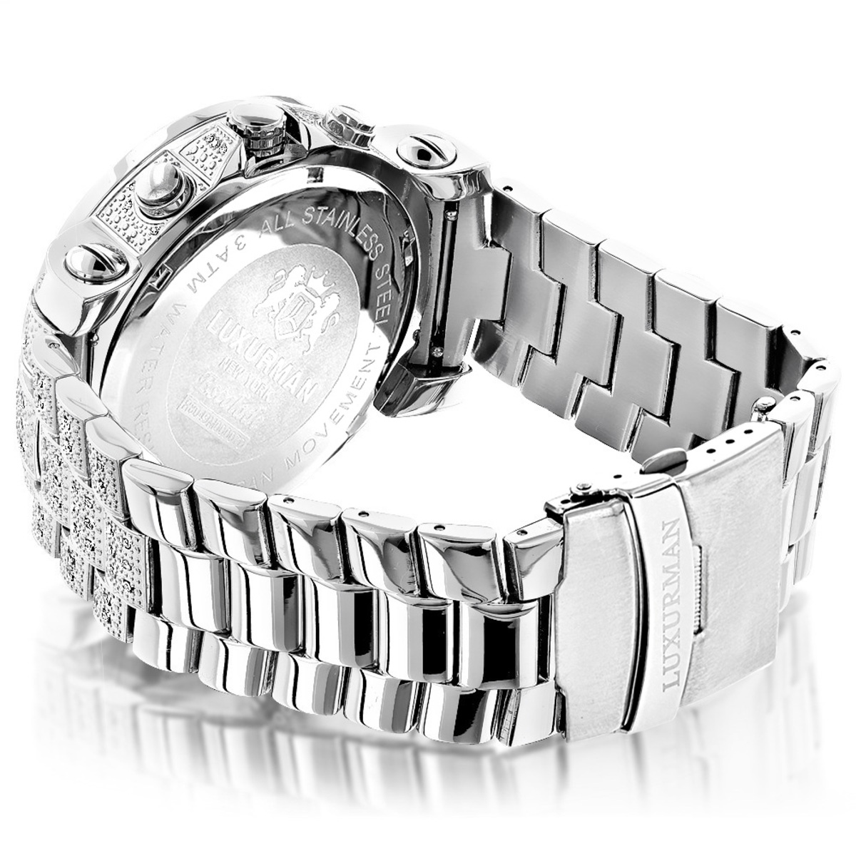 Authentic New Invicta 1.23Ct Genuine Diamond Watch Natural Genuine Loose Diamonds 4.2 ct champagne Color Round  main image 4