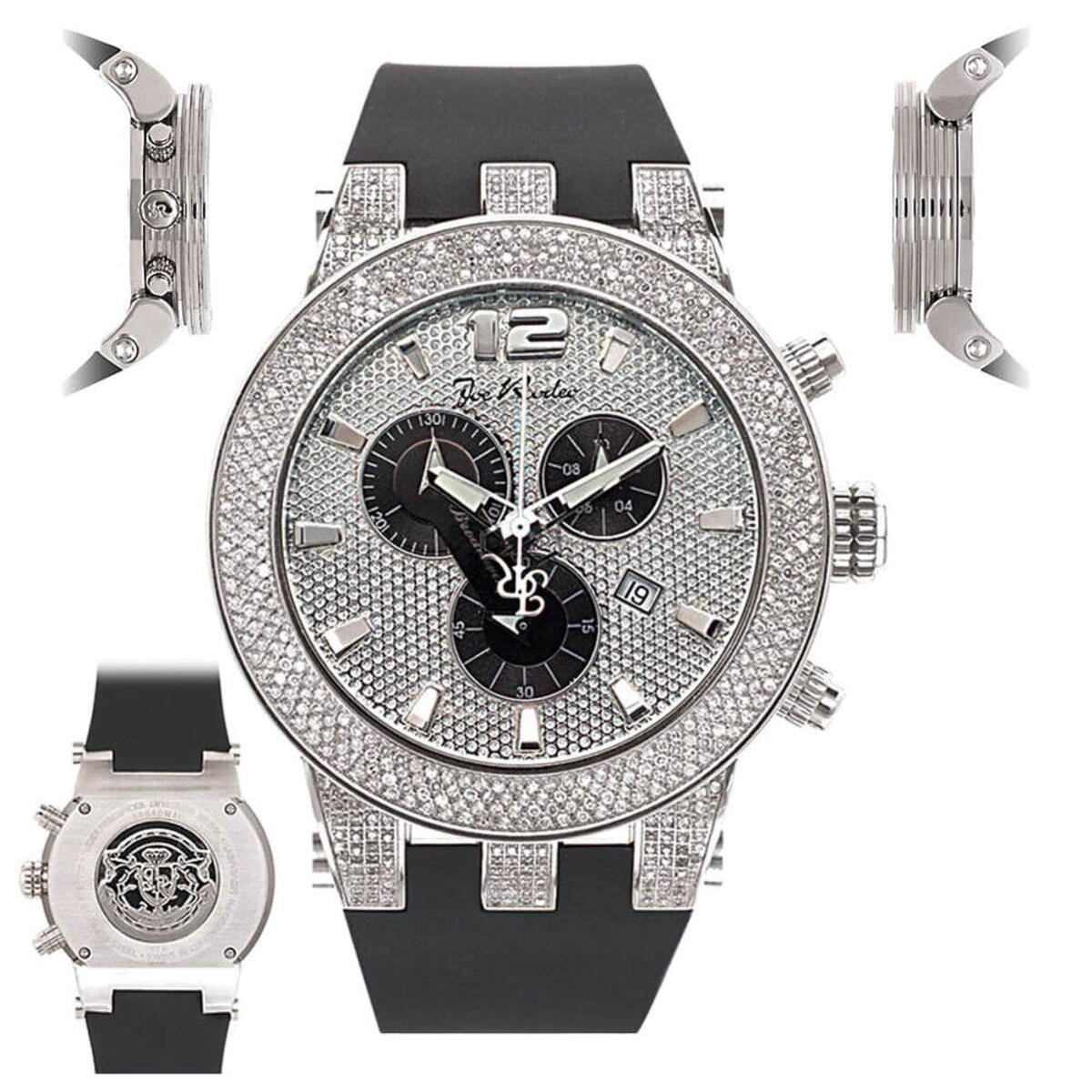 Joe Rodeo Broadway Mens Diamond Watch 5.00ct 965892