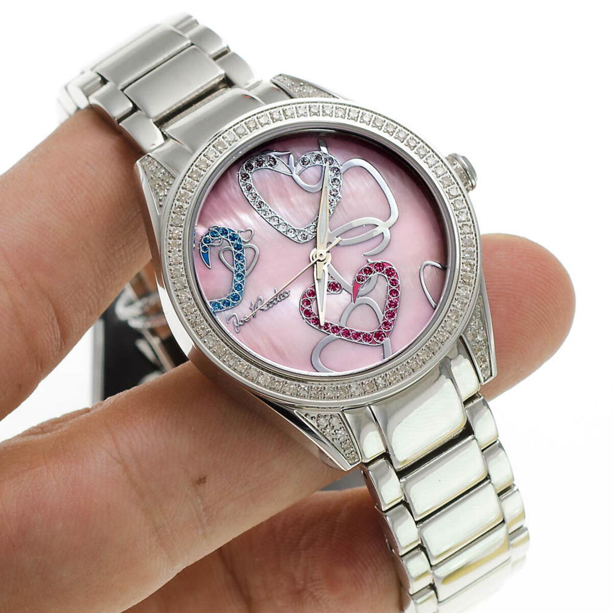 Joe Rodeo Secret Heart Ladies Diamond Watch 1.60ct 964808
