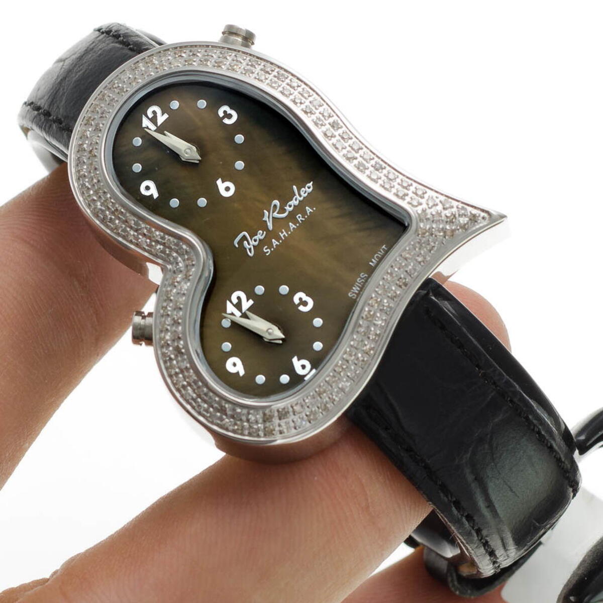 JoJo Ladys Diamond Joe Rodeo Heart Watch 1.4ct Sahara 960051