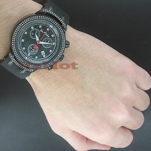 Joe Rodeo Diamond 2.20ct JoJo Master Black Dial Watch 964629 display picture 1