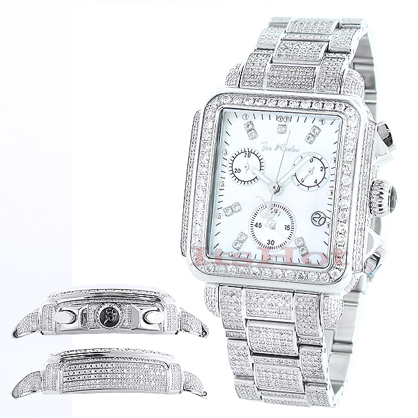 Joe Rodeo diamond watch, Madison. Silver/black/white. Mother of pearl/diamonds joe rodeo | Accessories | Joe Rodeo Diamond Watch Madison  main image 4