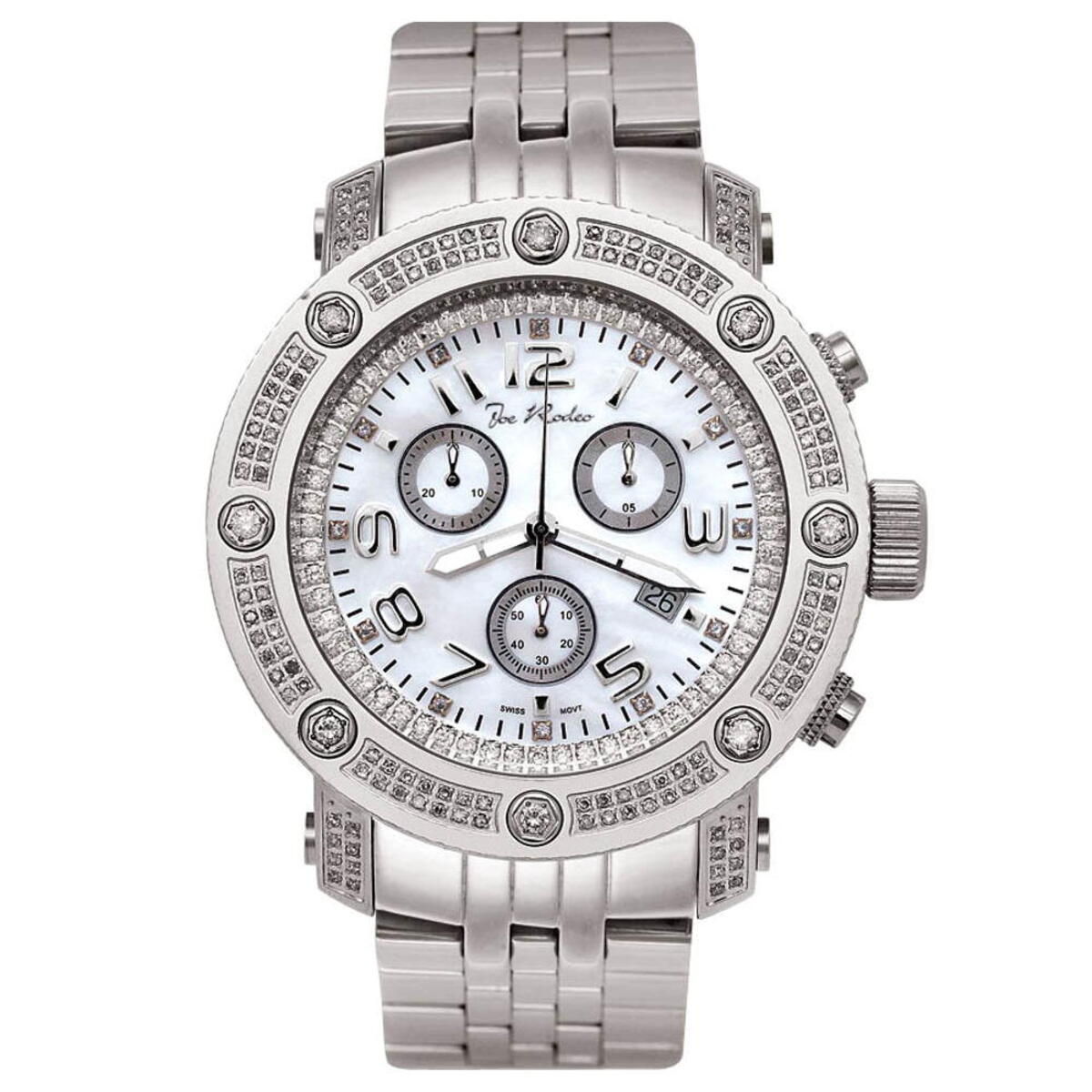 Men's Joe Rodeo JoJo Apollo Diamond Watch 1.70ct 964454