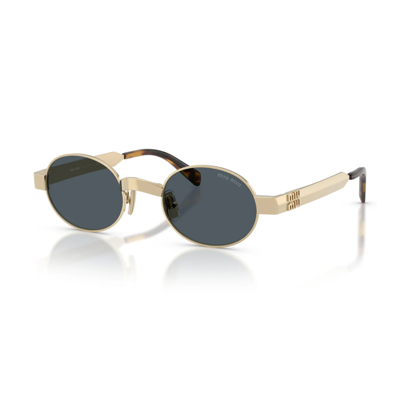 ざ〜さん Miu Miu Women's Designer Round RX-Sunglasses MUB51SZVN70B Dark