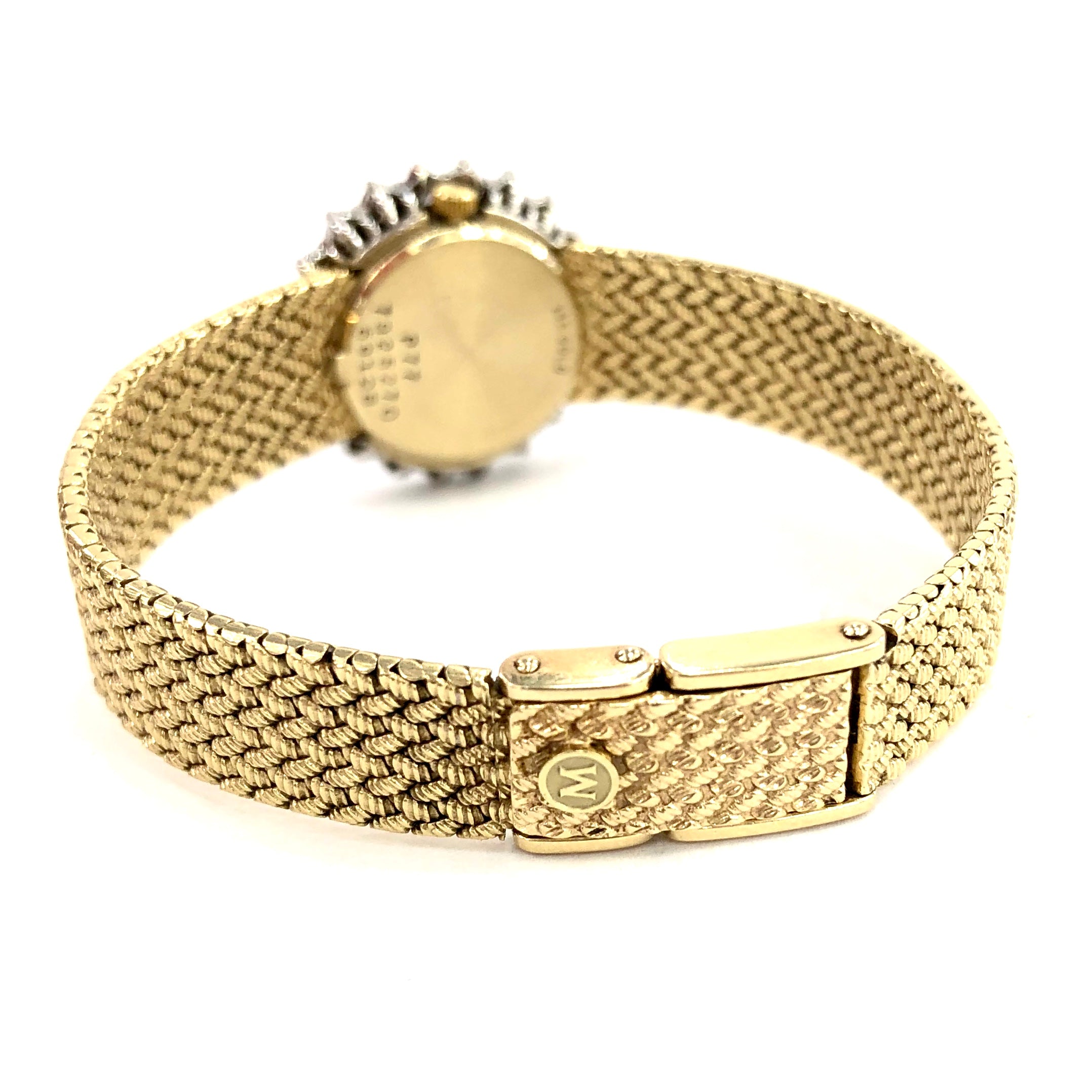 Movado Women\'s Gold Tone Mesh Bracelet Watch 14 gold filled MOVADO Bold Trend Element Watch, 34mm 3600983 Women Rose  main image 4