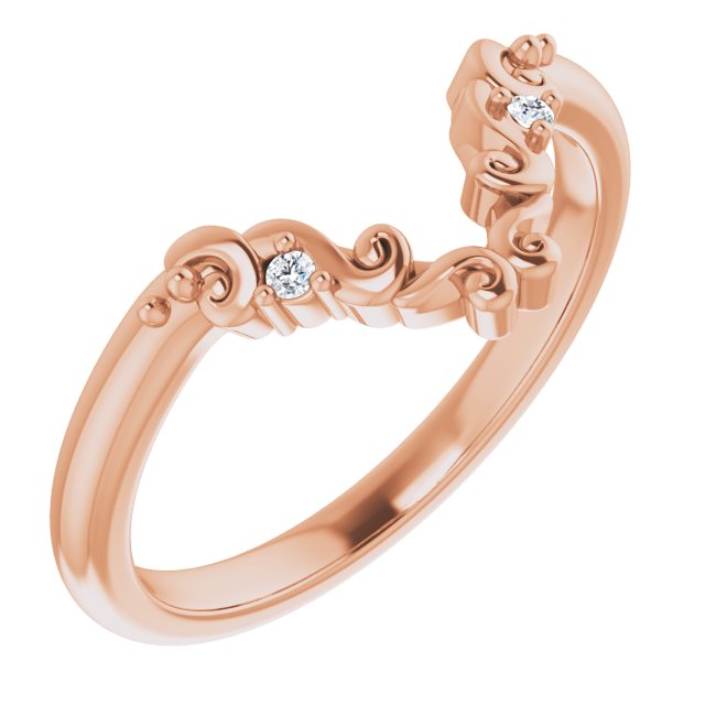 Item Code: STB193, Warranty: 12 months, Ring Style: Birthstone, Stackable, Metal: 14K Gold, Bridal: Band, Bridal, Wedding, Width: 5/16in (7.8mm), Jewelry Shape: Round, Carat Weight: 0.02 ct, Type of Gemstone: Diamond, Shape: Round, Color: F, Clarity: VS1.