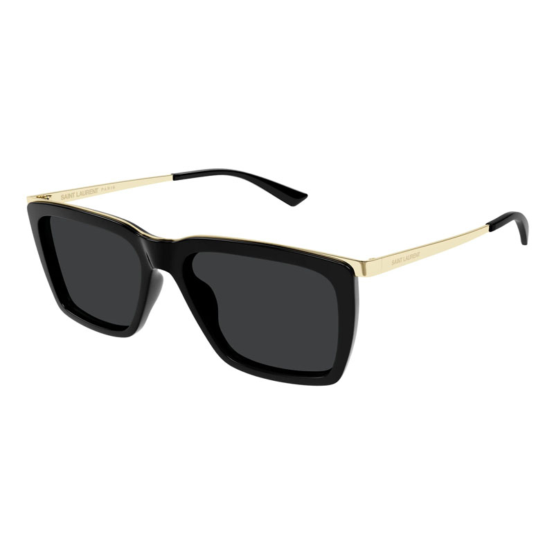 Saint Laurent Men's Designer Square RX-Sunglasses SL765001 Black