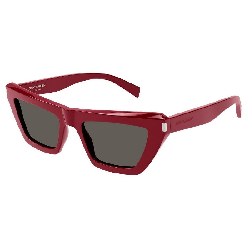 Saint Laurent Women's Designer Cat Eye Red Sunglasses SL467003