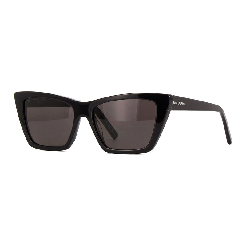 Item Code: M08604, UPC: 889652408453, Glasses Style: Cat Eye, Glasses Type: RX-Sunglasses, Frame Color: Shiny Black, Frame Material: ACETATE, Lens Color: Grey, Bridge Size: 16 mm, Sun Protection: 100% UV, Temple Length: 145 mm.