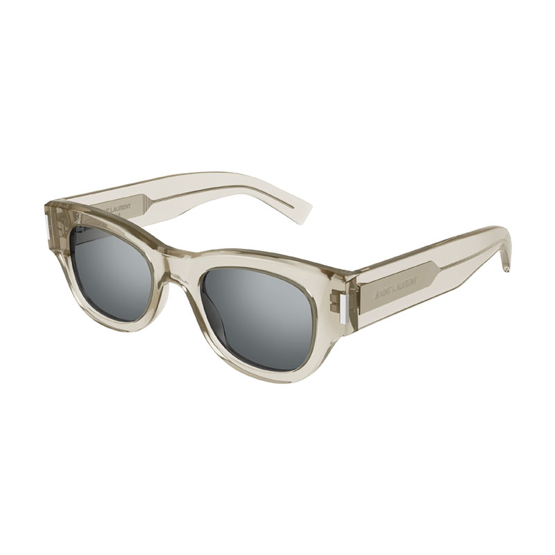 Saint Laurent Women's Designer Cat Eye Sunglasses SL573003 Silver
