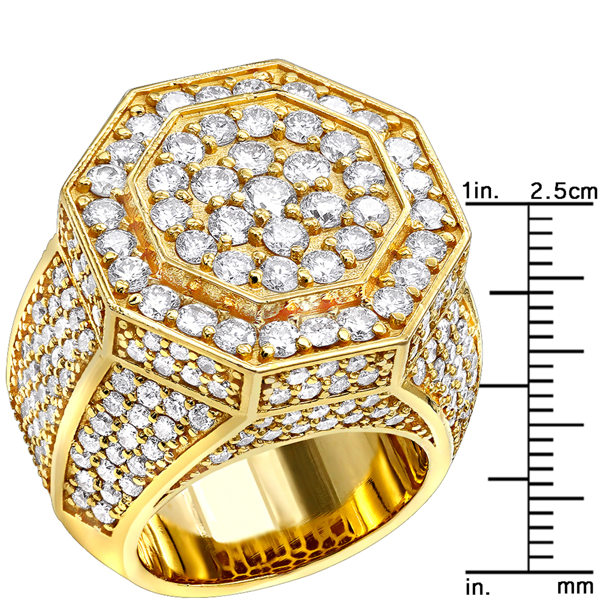 YA−MAN IS-101N GOLD 2ct-white-and-yellow-diamonds-