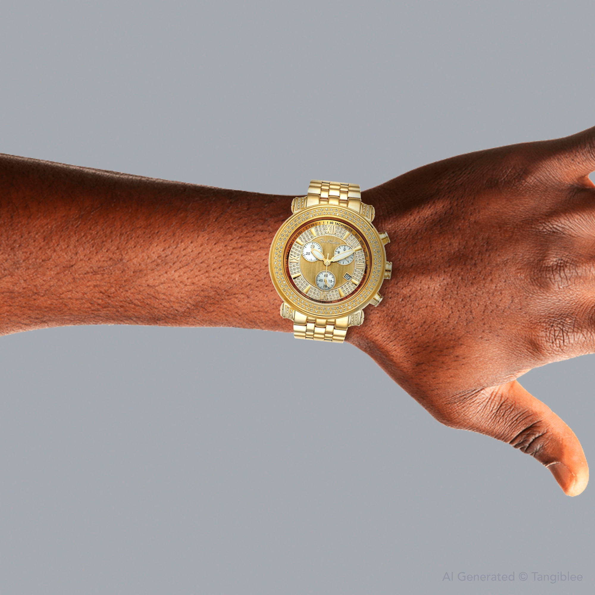 Joe Rodeo Watch 26 mmゴムバンドゴールド色バックル Joe Rodeo Watch 26 mmゴムバンドゴールド色バックル Joe Rodeo