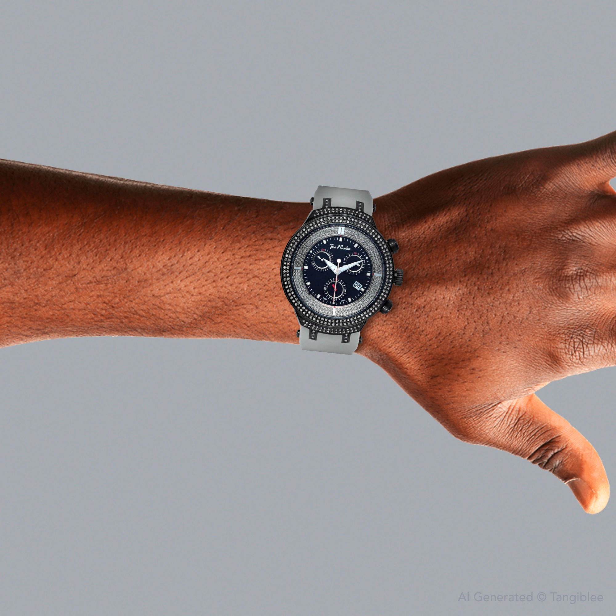 Joe Rodeo JoJo Master Watch 2.20ct Black 963269