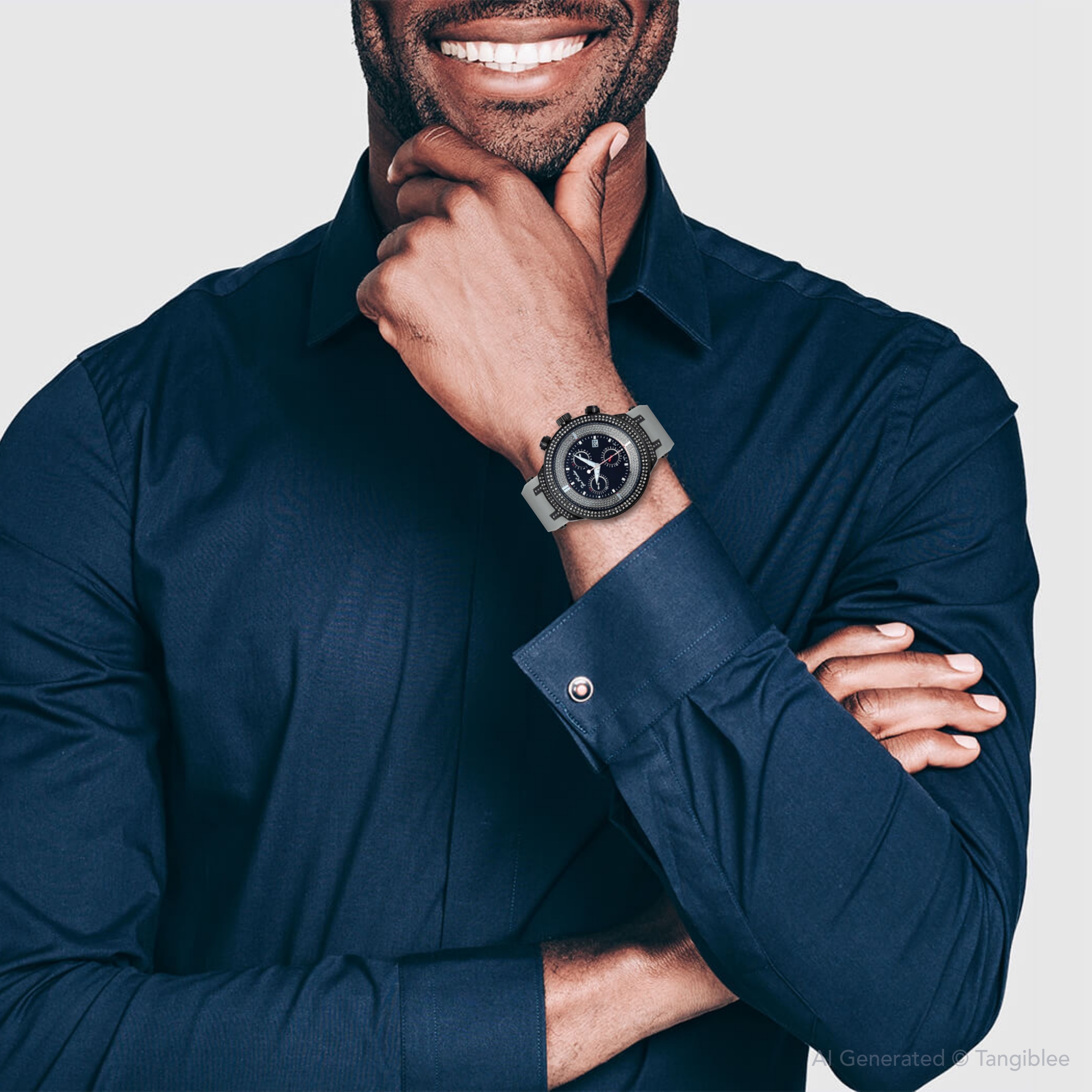 ジョーロデオ　ブラック Joe Rodeo JoJo Master Watch 2.20ct Black 963269