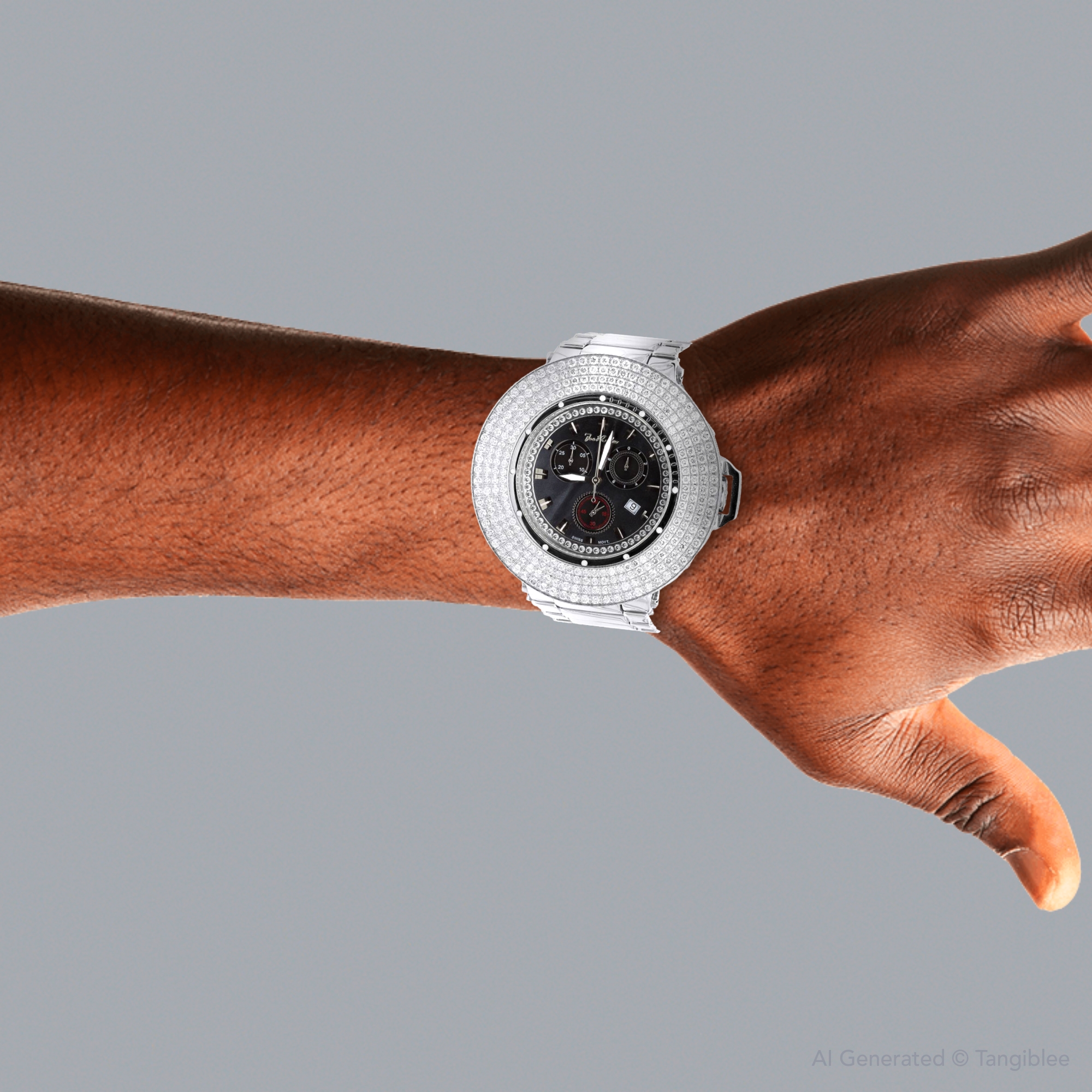 joe joe Joe Rodeo Master Diamond Watch 4.75ct Mens 963396