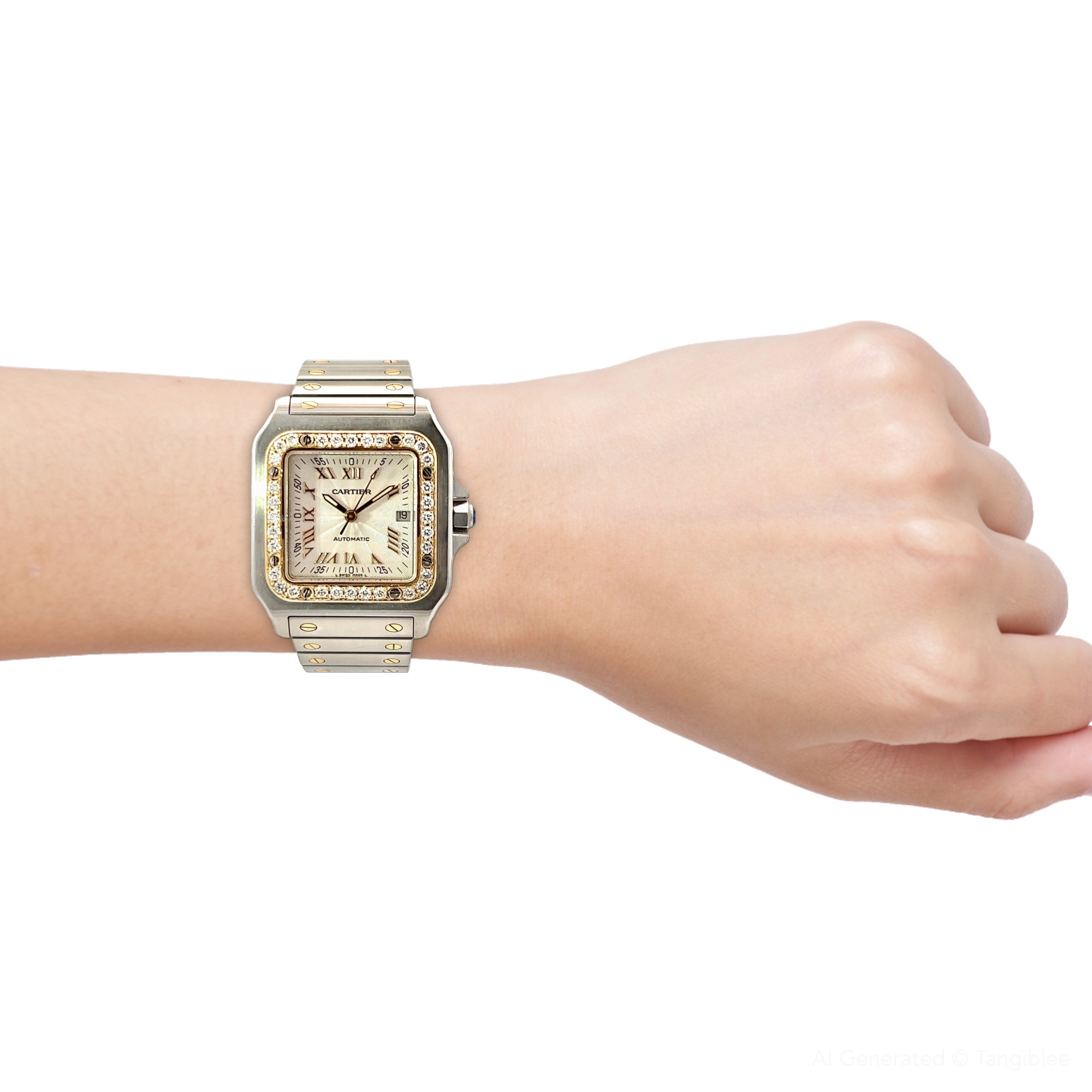 Cartier　スカーフ Cartier Santos Wrist Watch 345400 | Collector Square