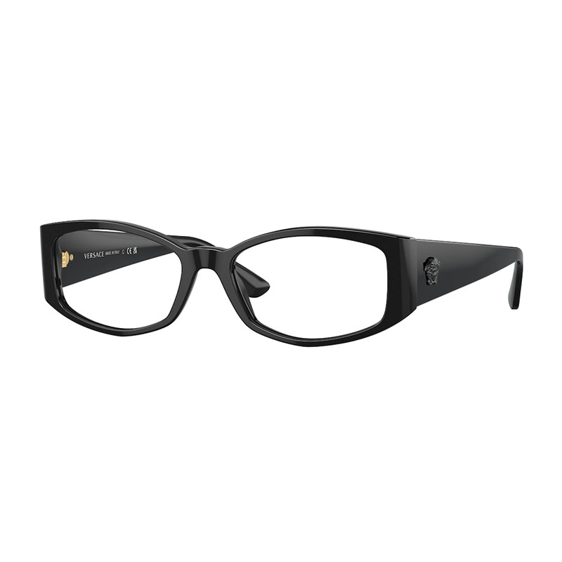 Item Code: M08949, UPC: 8056597923422, Glasses Style: Geometric, Glasses Type: EYEGLASSES, Frame Color: Black, Frame Material: ACETATE, Lens Color: Clear Demo Lenses, Bridge Size: 17 mm, Sun Protection: 100% UV, Temple Length: 145 mm.