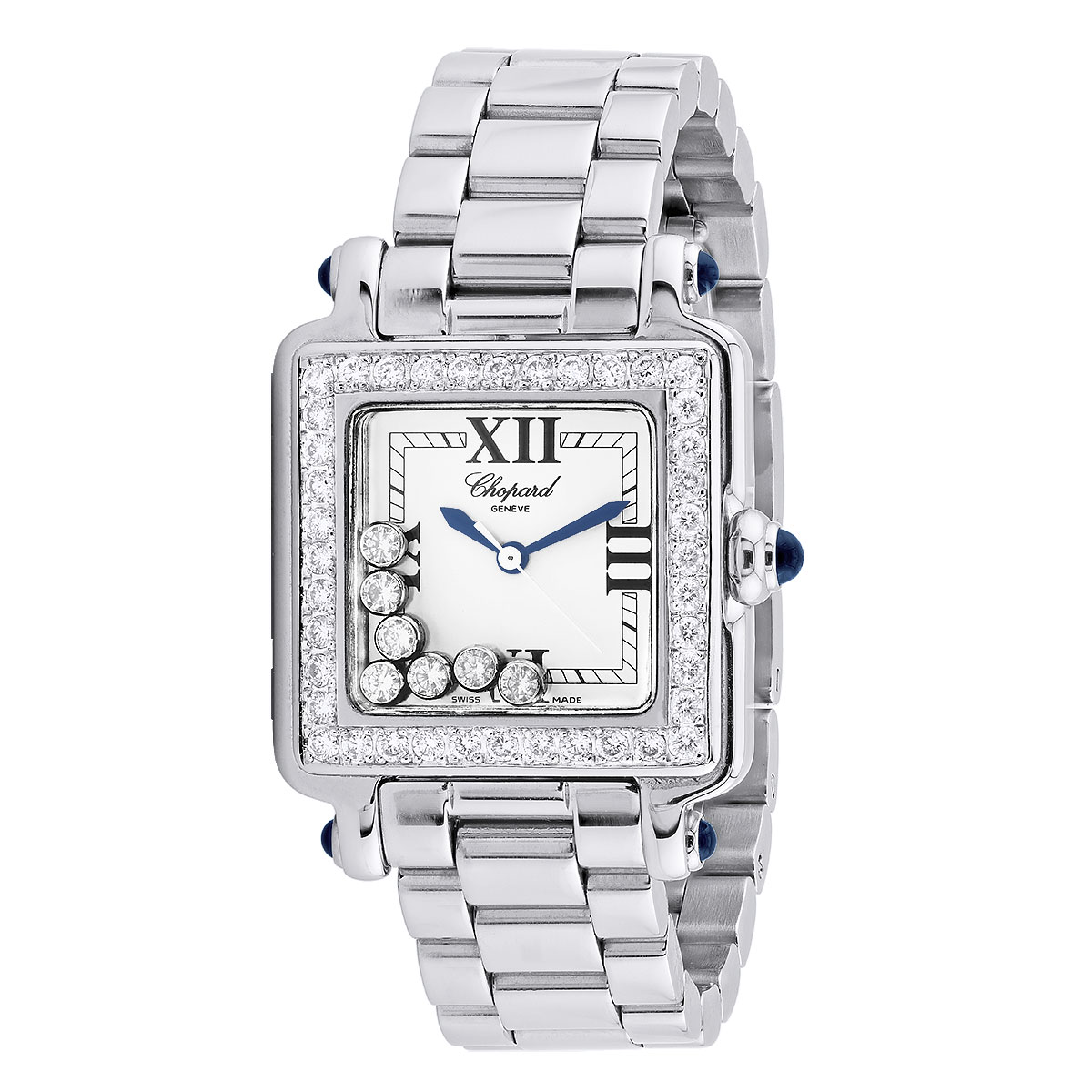Chopard Happy Sport 27mm Diamonds Women's Watch - Itshot S000713