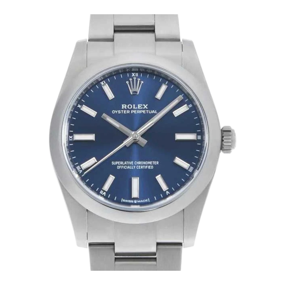 Rolex Triangle Women's Rolex Luxury Watch | 124200-0003 | 34 mm | Oyster Bracelet ...